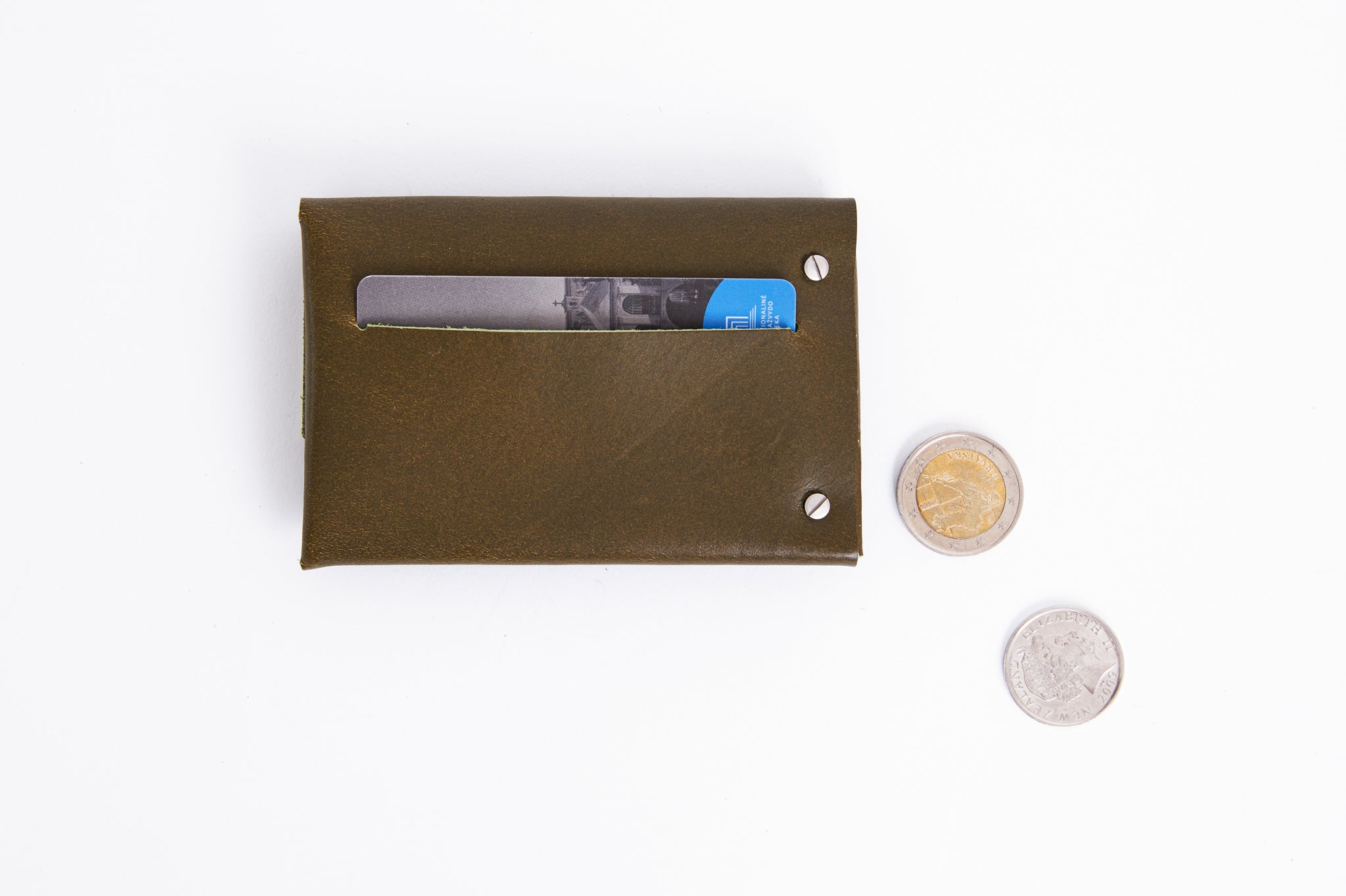 Small leather wallet