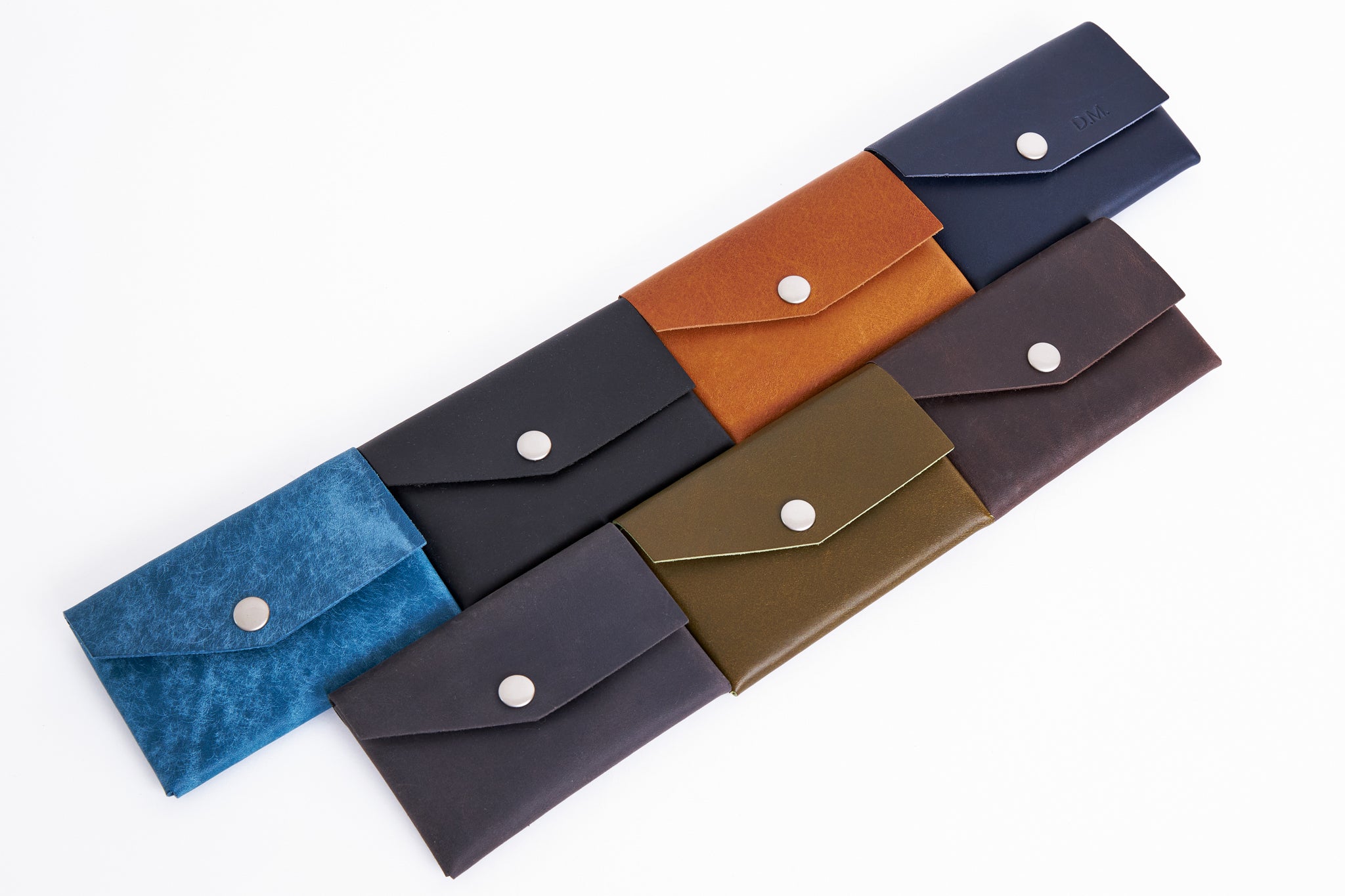 Leather Card Wallet/ Classy Black