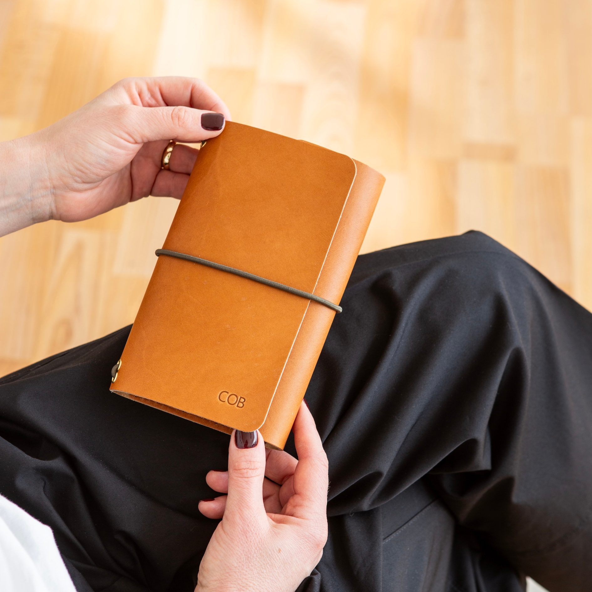 Odinė užrašinė CARRY ALL/ Šviesiai ruda