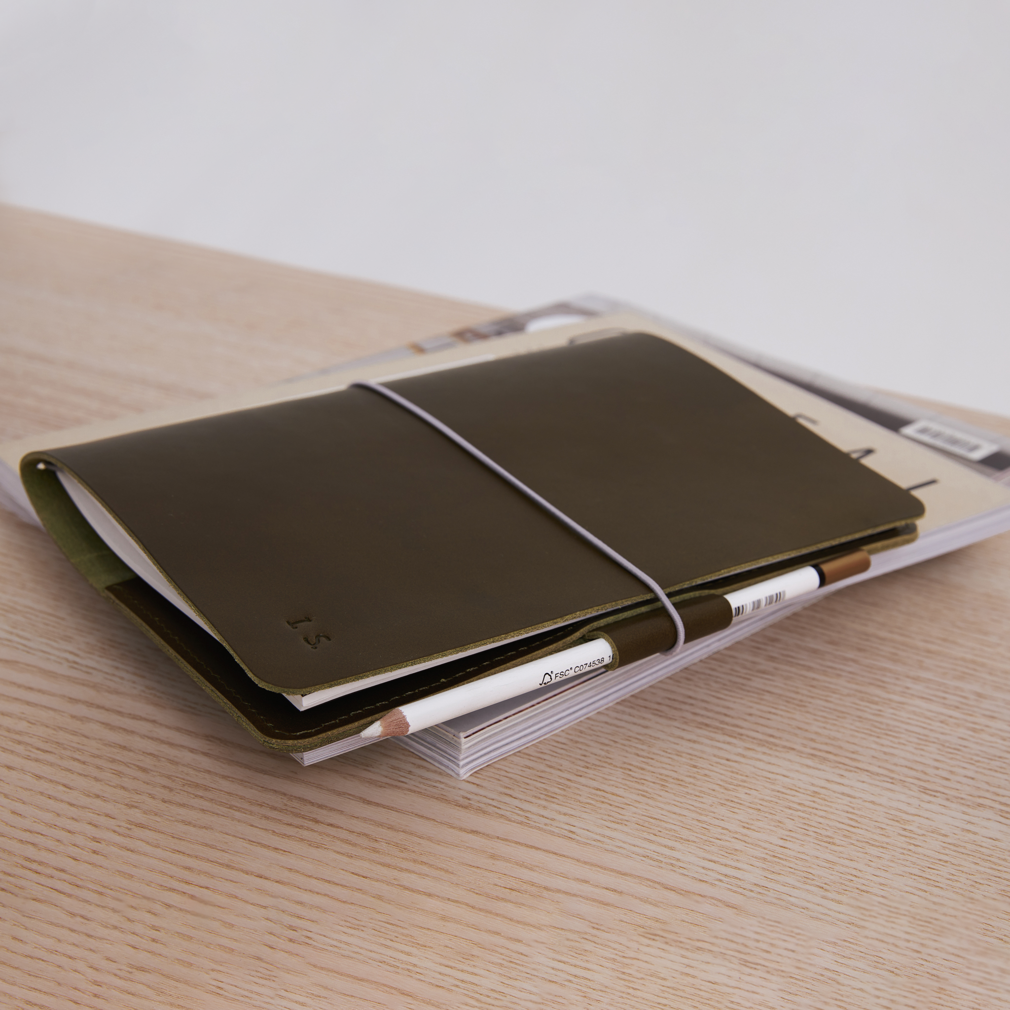 Journal For Travelling SLIM FIT/ Olive green