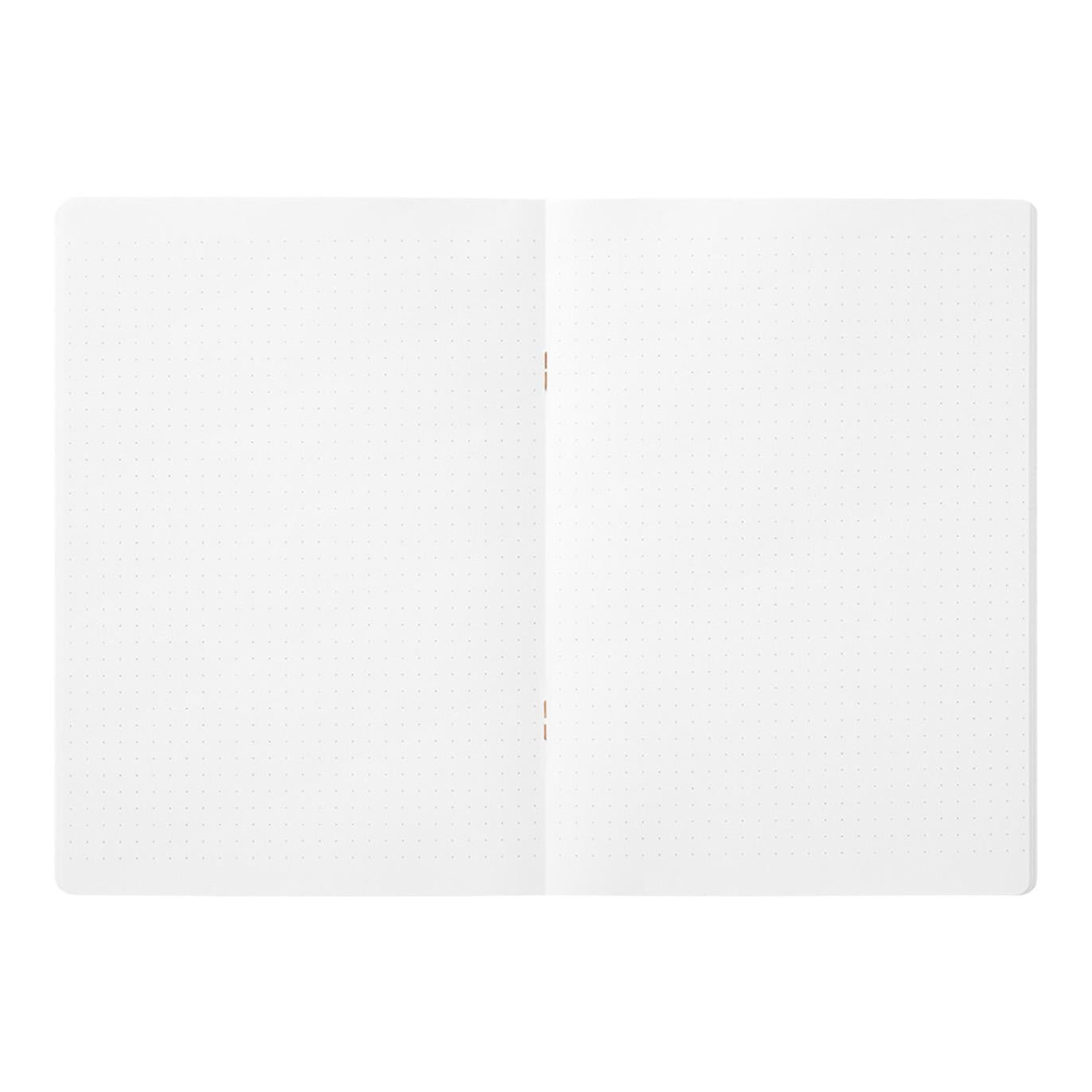 Midori Notebook A5 Color Dot Grid White