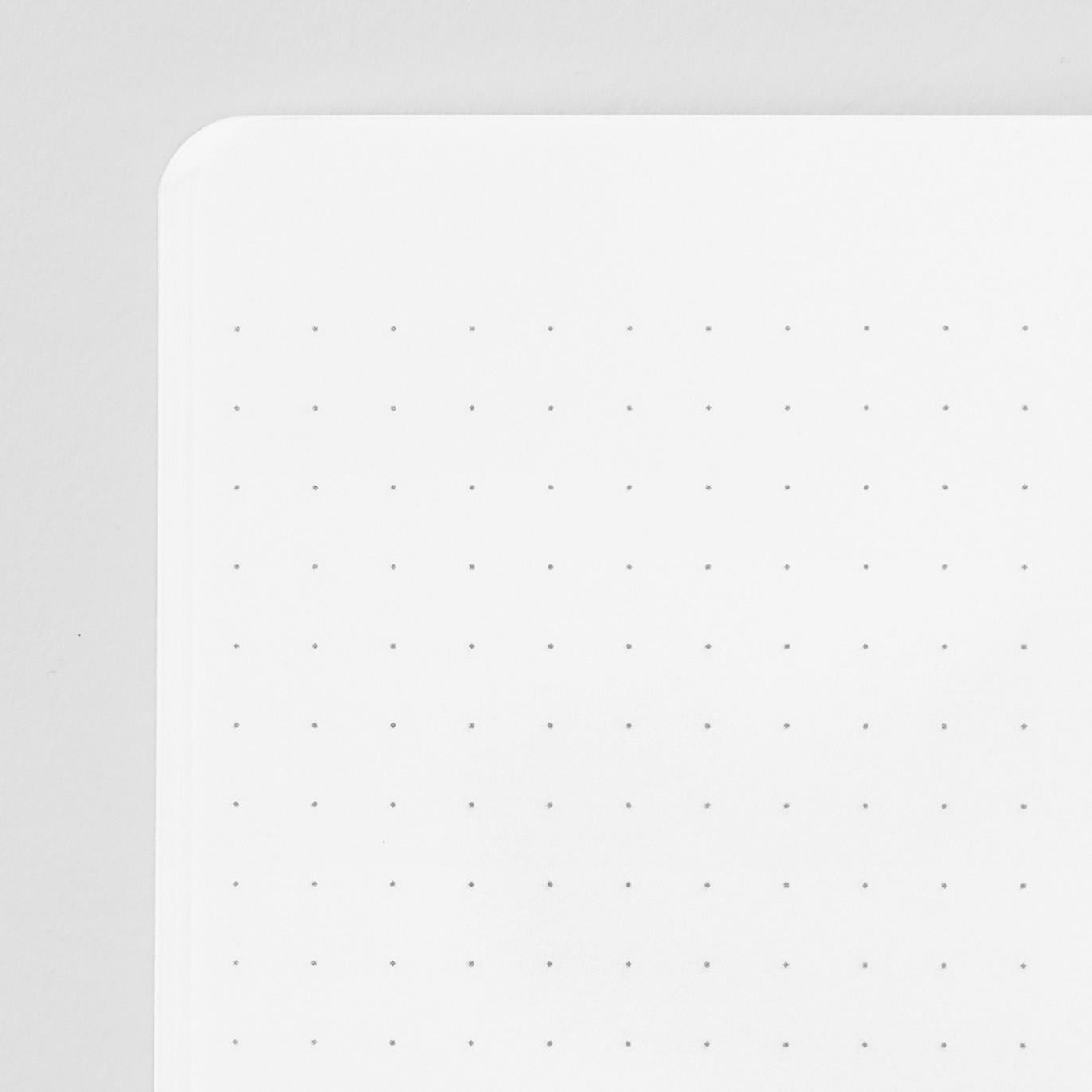 Midori Notebook A5 Color Dot Grid White