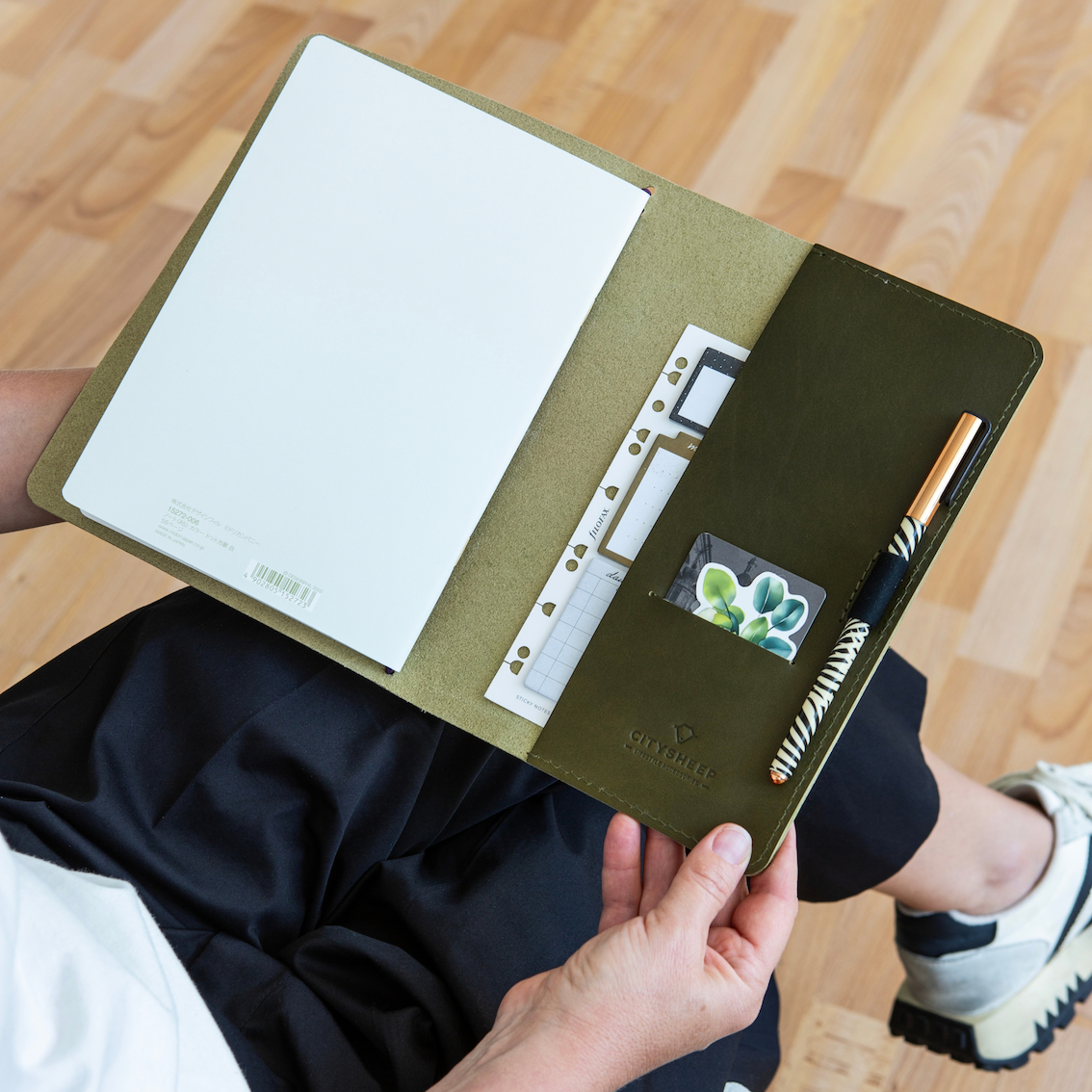 Journal For Travelling SLIM FIT/ Olive green