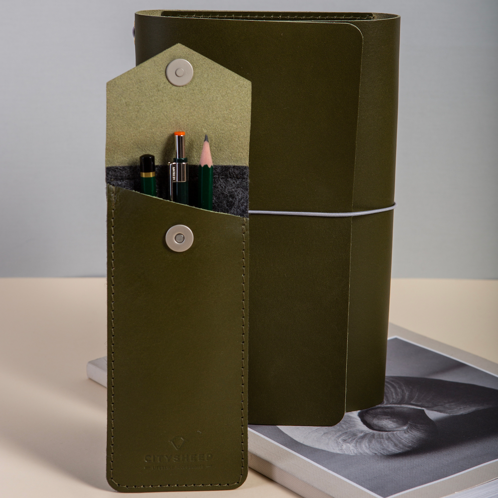 【色: カーキ】[アッソブ] ポーチ WATER PROOF PEN CASE Amazon.com: Homecube Pencil Case Oxford Fabric Waterproof Pencil