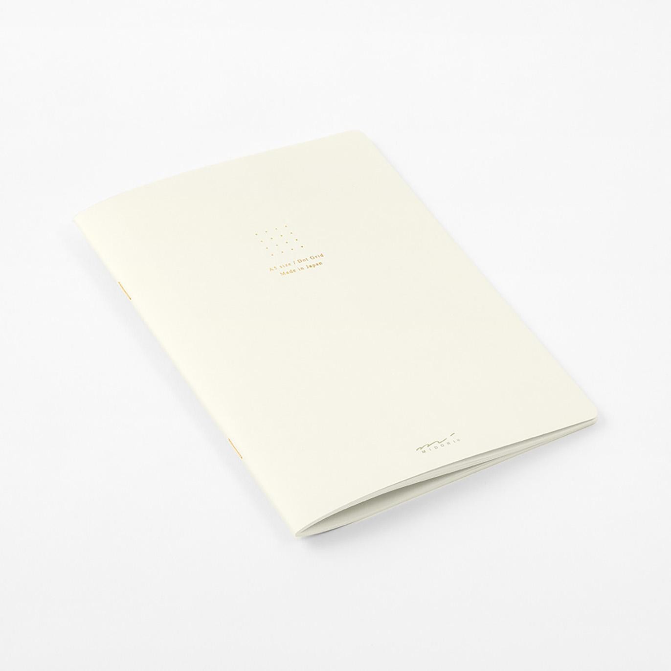 Midori Notebook A5 Color Dot Grid White