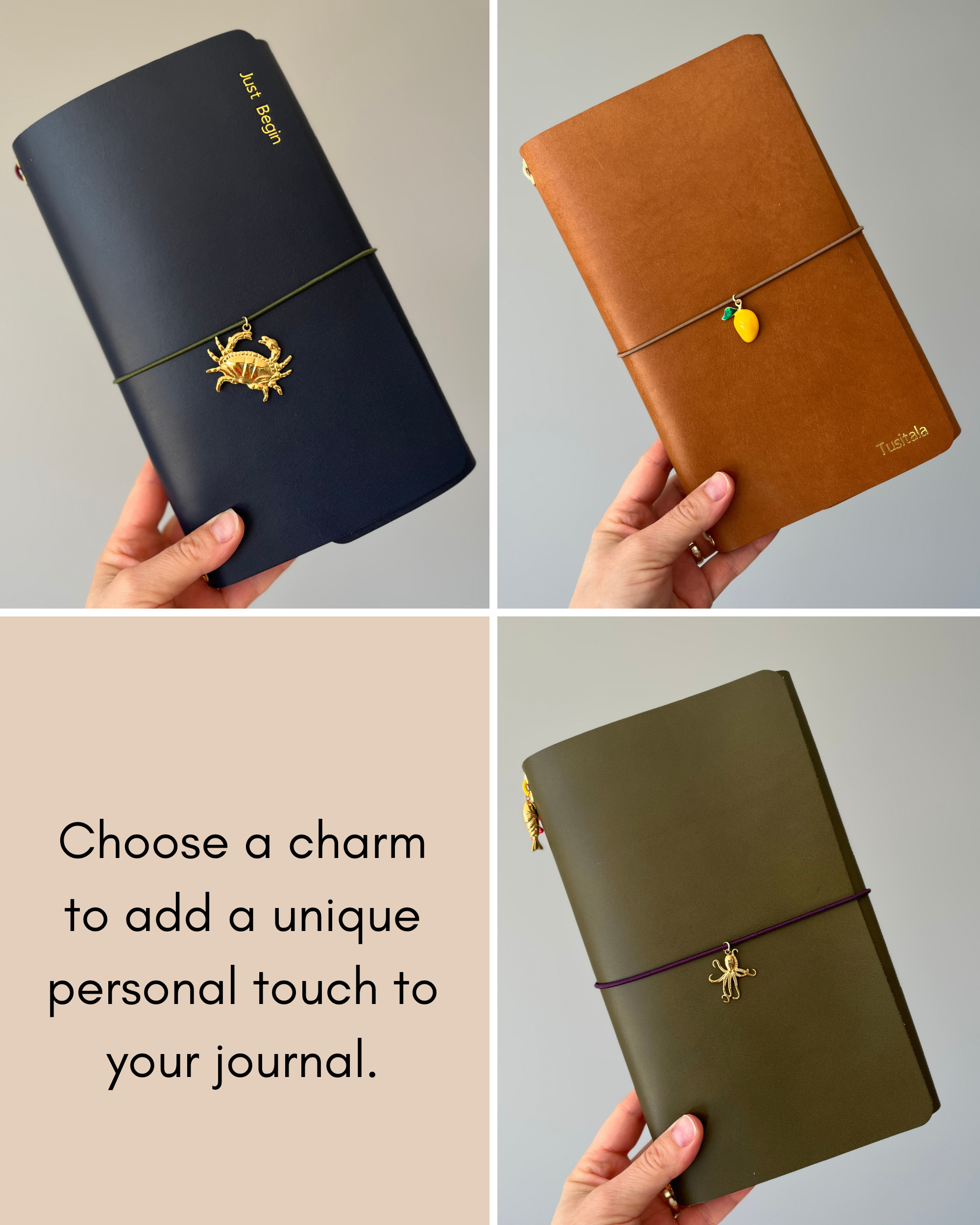 Odinė užrašinė CARRY ALL/ Šviesiai ruda