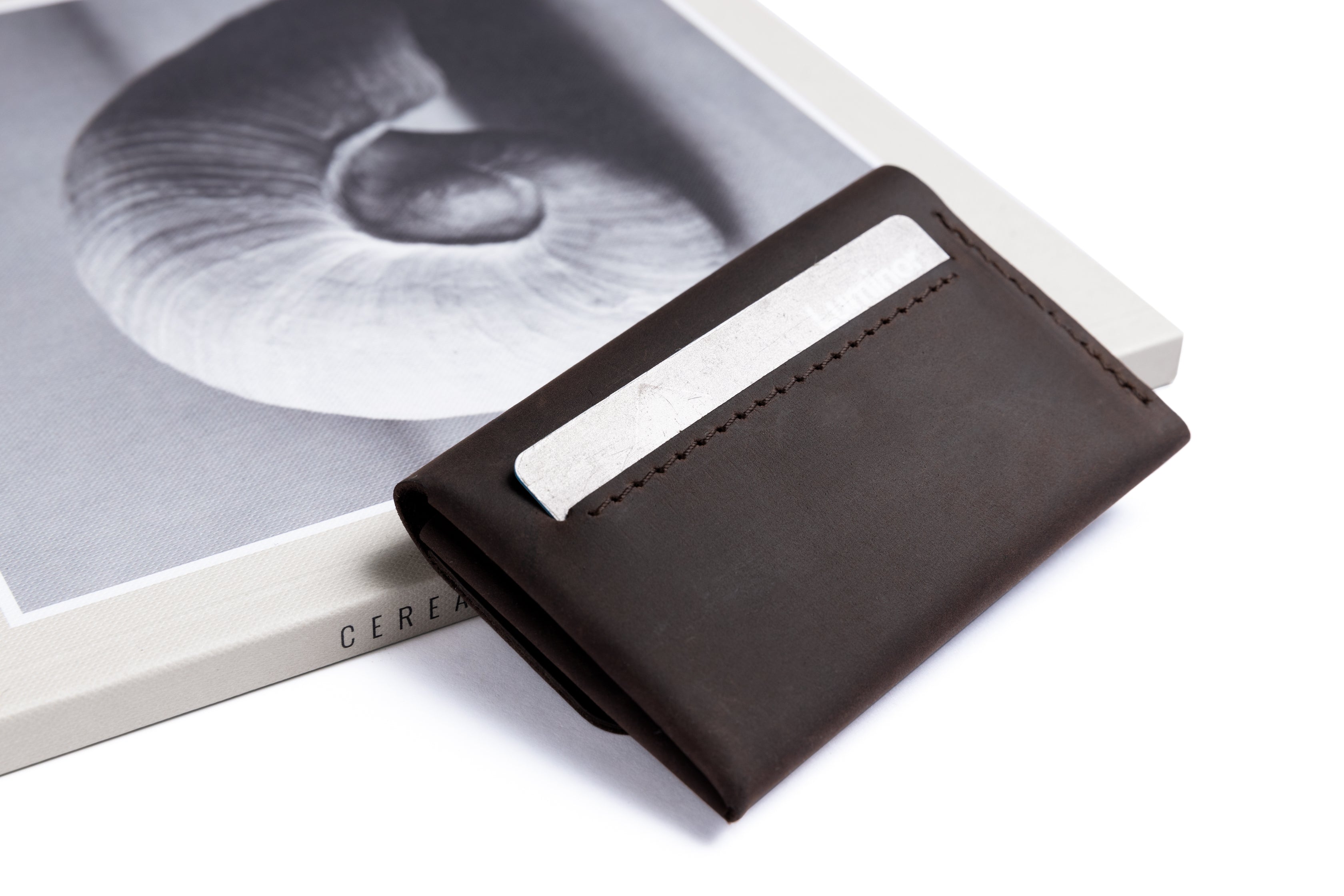 Small Compact Leather Wallet, made by CITYSHEEP