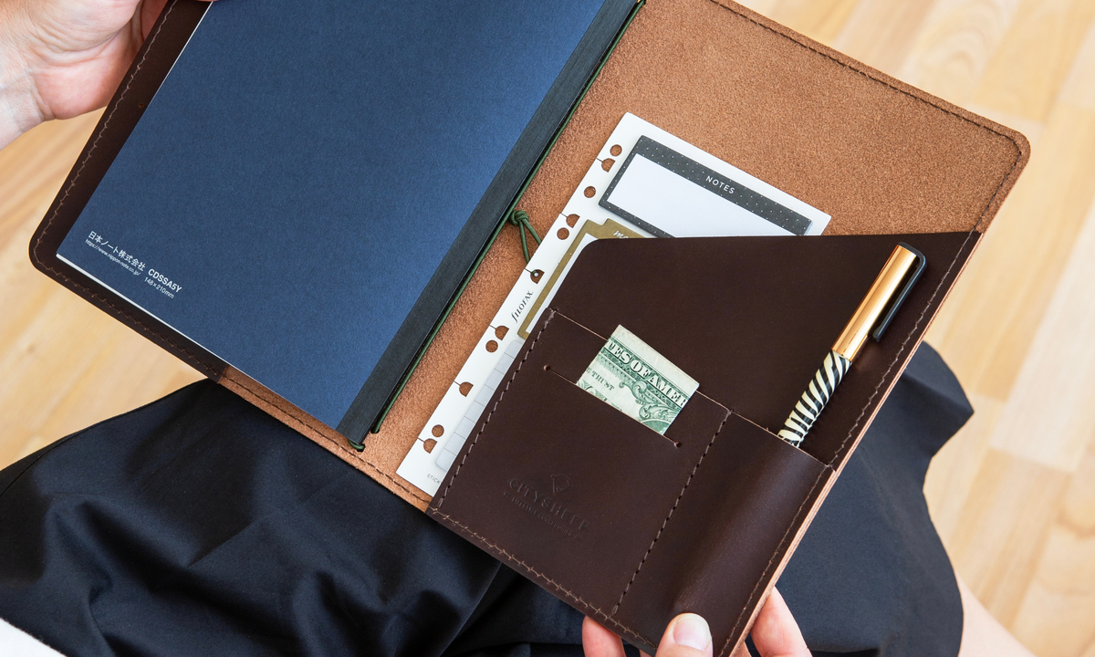 CARRY MORE leather journals