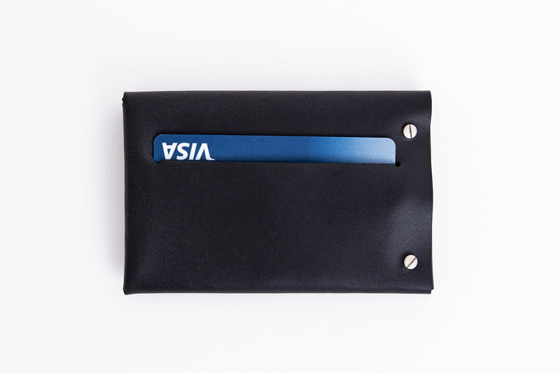 Minimalist seamless wallet/ CLASSY BLACK