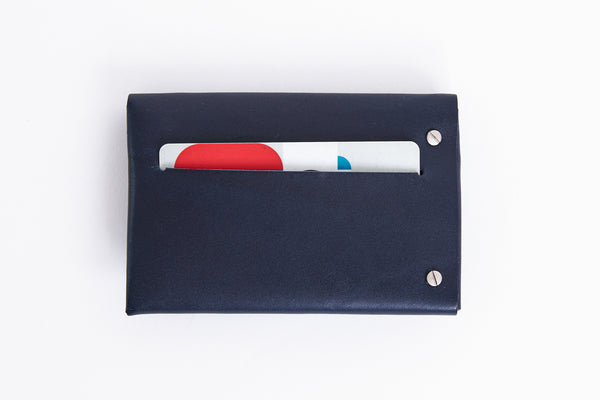 Minimalist seamless wallet/ DEEP blue