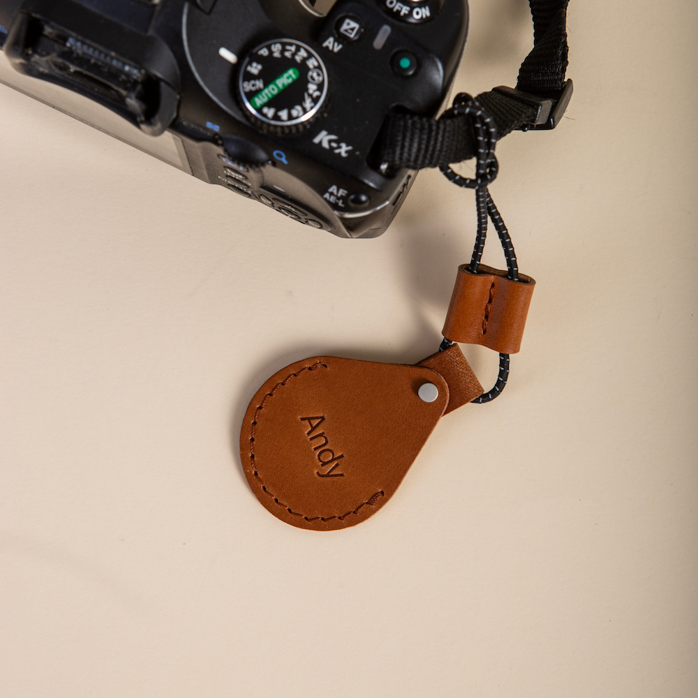 Leather AirTag Holder