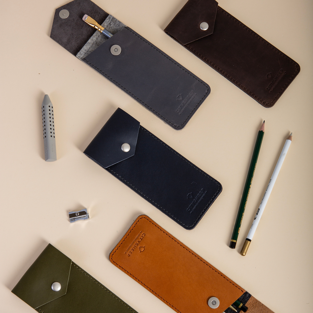 beautiful colors pencil cases by CITYSHEEP