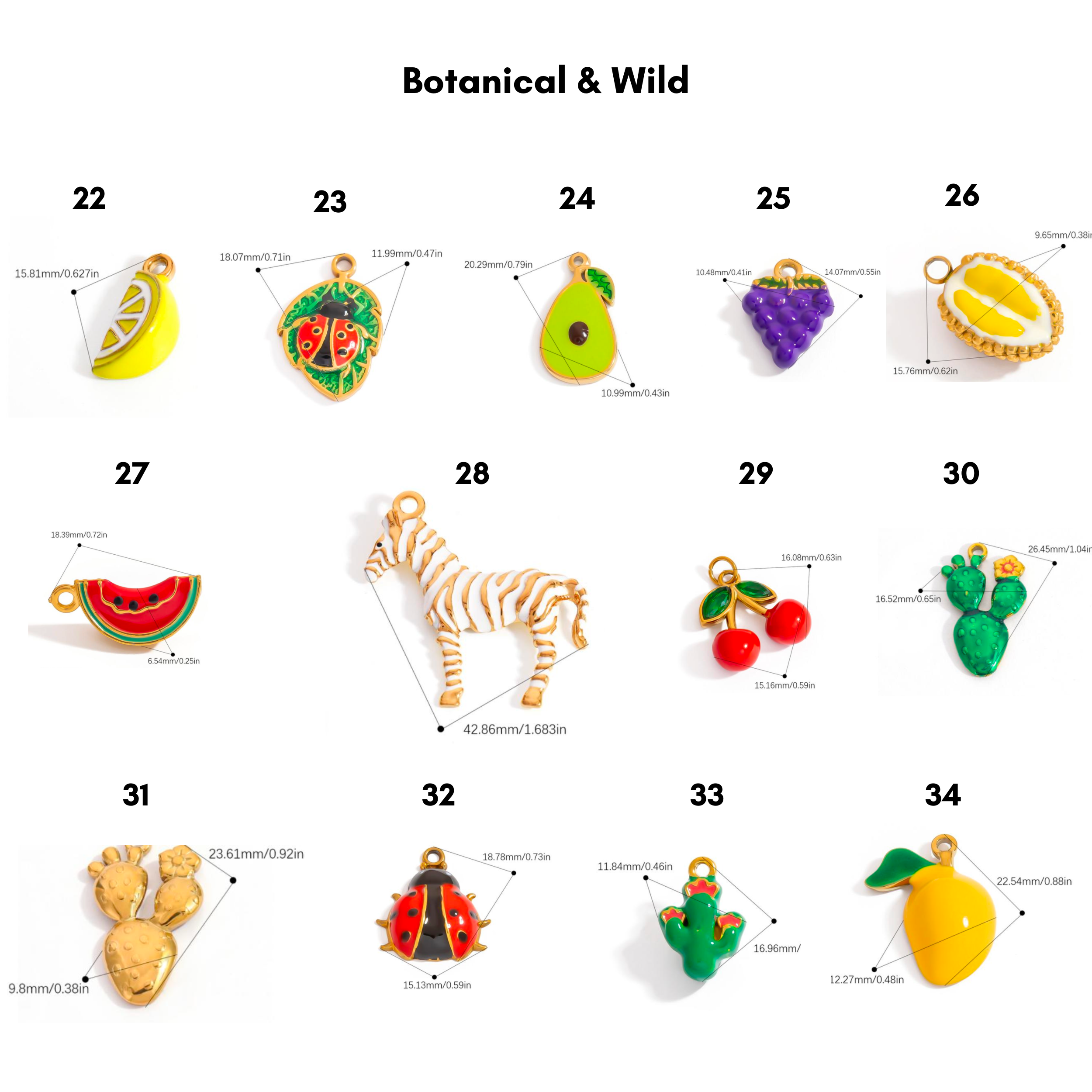 Personalized charms for your leather journal