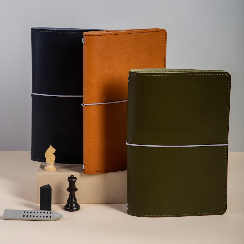 Handcrafted Leather Travellers Journal Cover for Everyday Inspiration