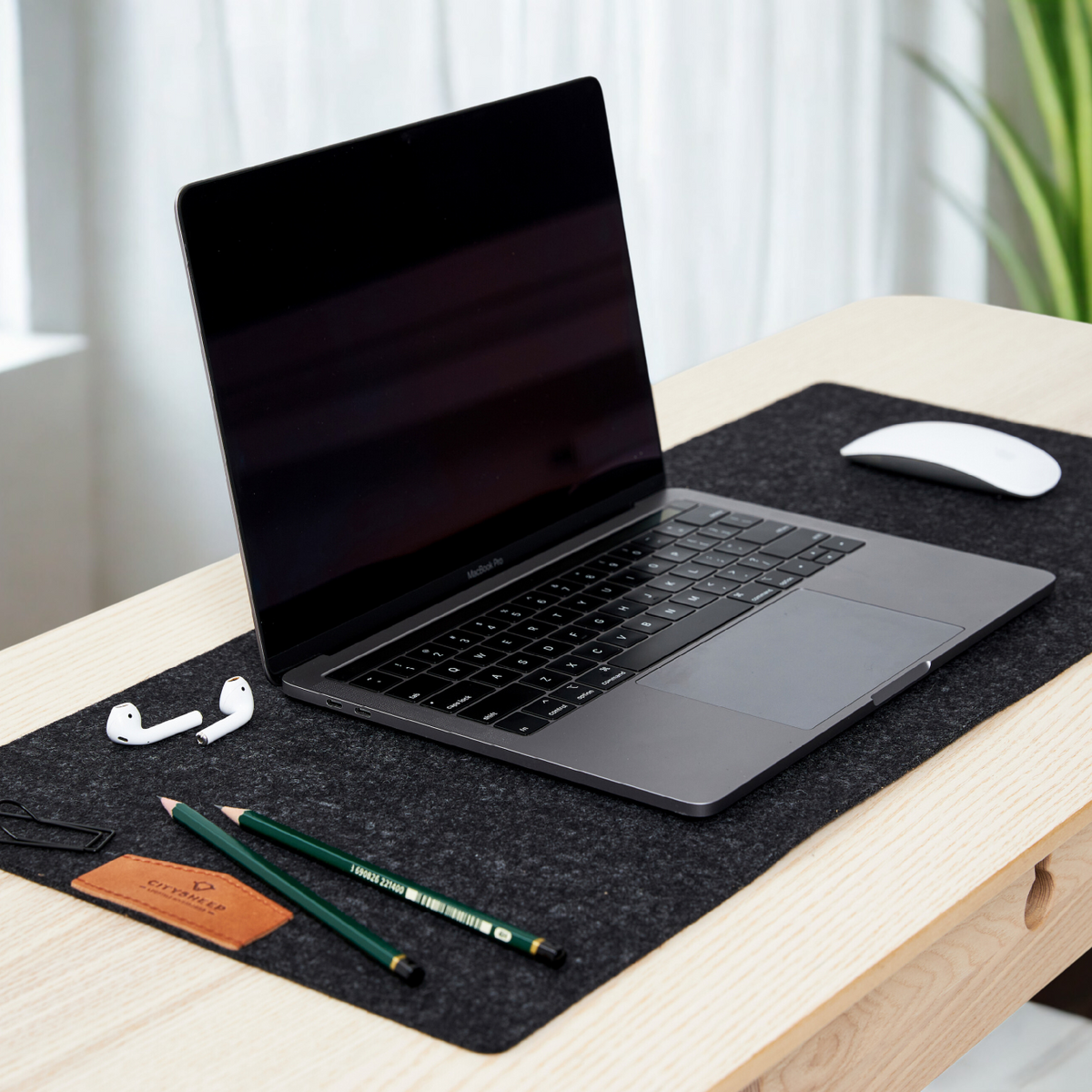 Mouse Mat Merino Wool Felt Desk Pad Upgrade Your Workspace With A
