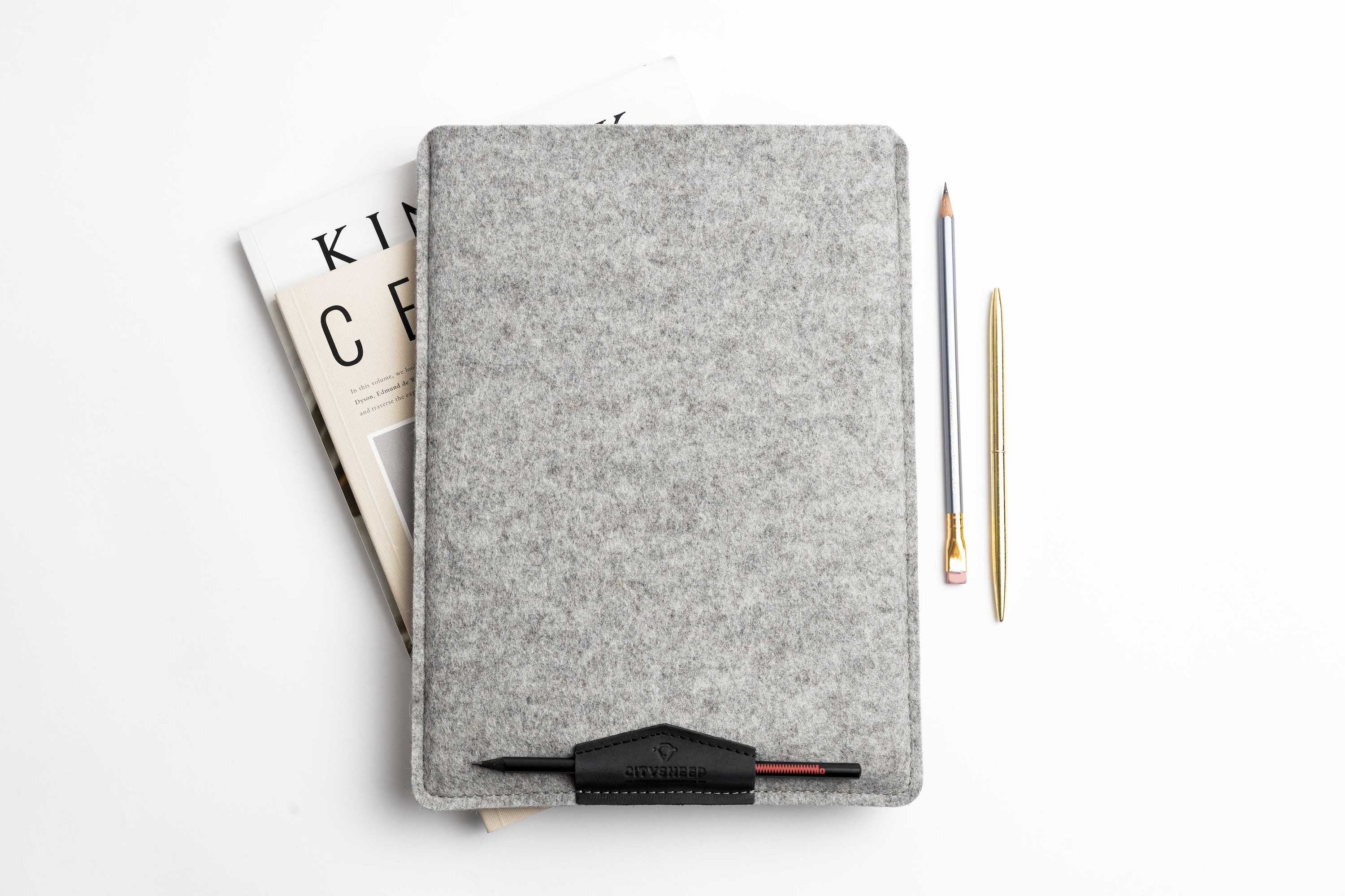 Felt MacBook Laptop Sleeve for TOP protection Light Grey colour