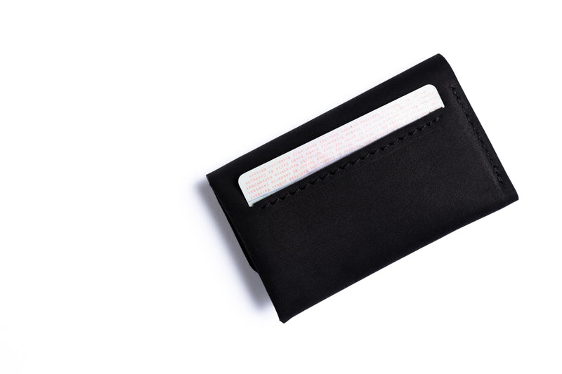 Minimalist wallet/ CLASSY BLACK