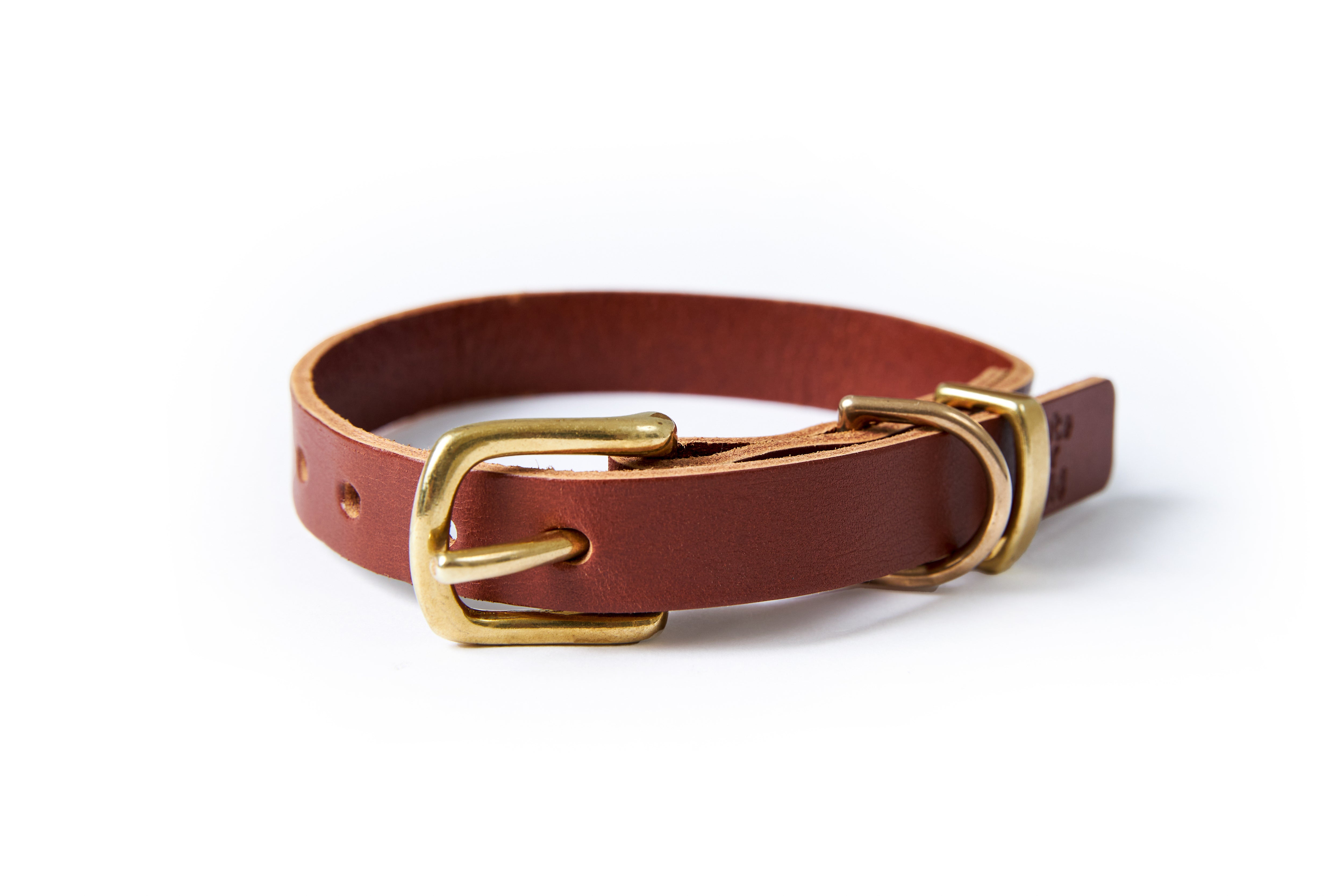 Dog collar/ Tanned