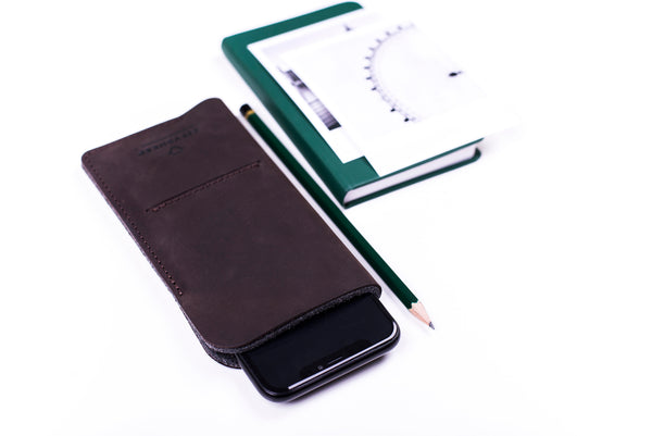 Wallet case for iPhone/ Oak Brown