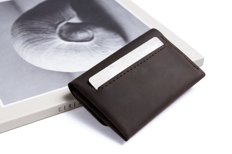 Minimalist wallet/ OAK BROWN
